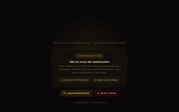 Screenshot of juditech3d.fr