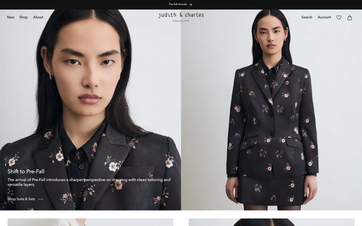 Screenshot of judithandcharles.com