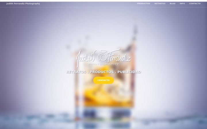 Screenshot of judithferrandiz.com