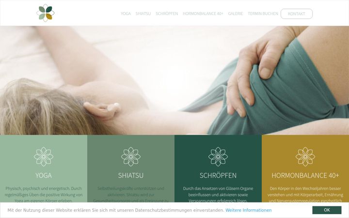 Screenshot of judithsonnleithner.at