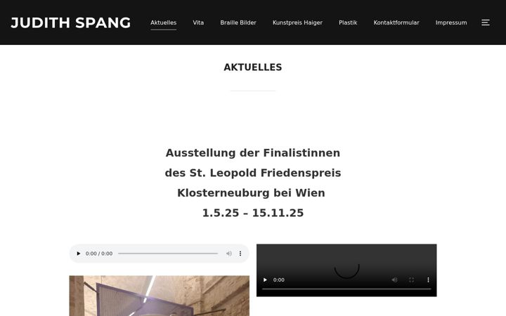Screenshot of judithspang.de