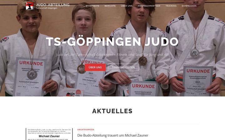 Screenshot of judo-gp.de