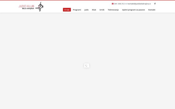 Ekrano kopija judobelakrajina.si