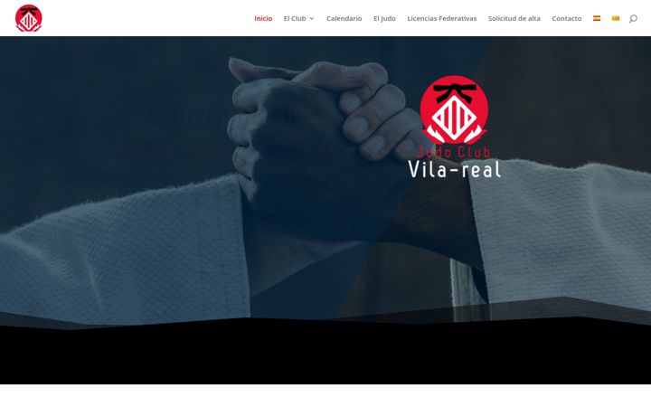 Screenshot of judoclubvilareal.com