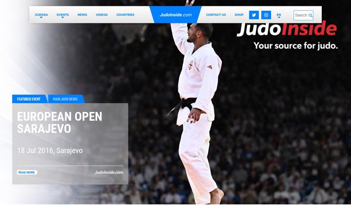 Screenshot of judoinside.com