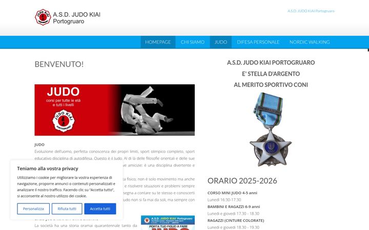 Screenshot of judokiai.it