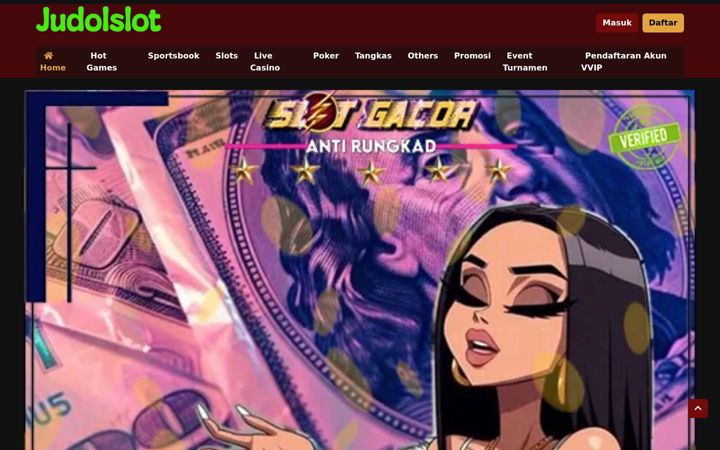 Screenshot of judolslots.com
