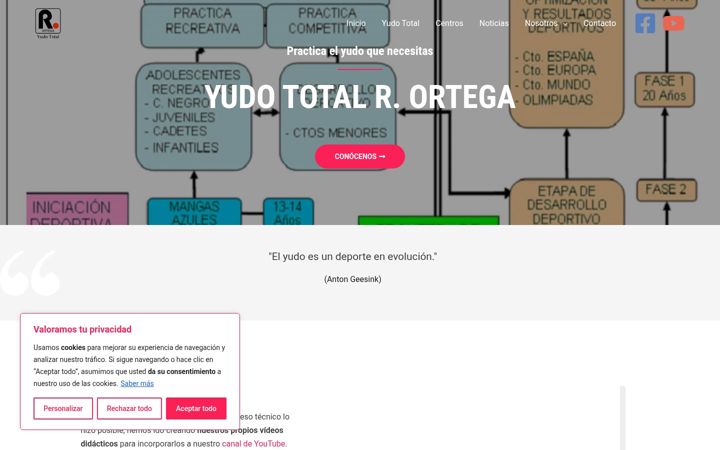 Screenshot of judorafaelortega.com