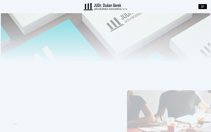 Screenshot of judrserek.sk