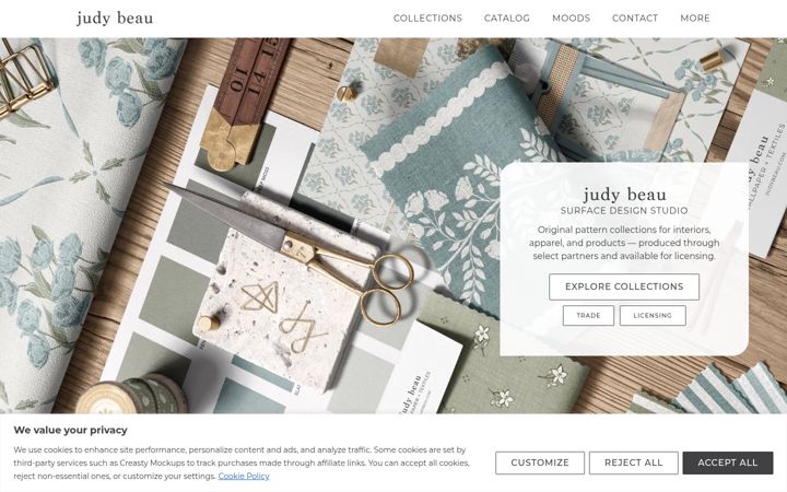 Screenshot of judybeau.com