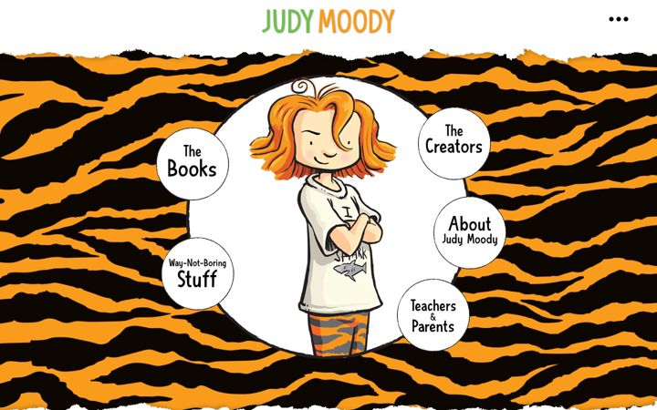 Screenshot of judymoody.com