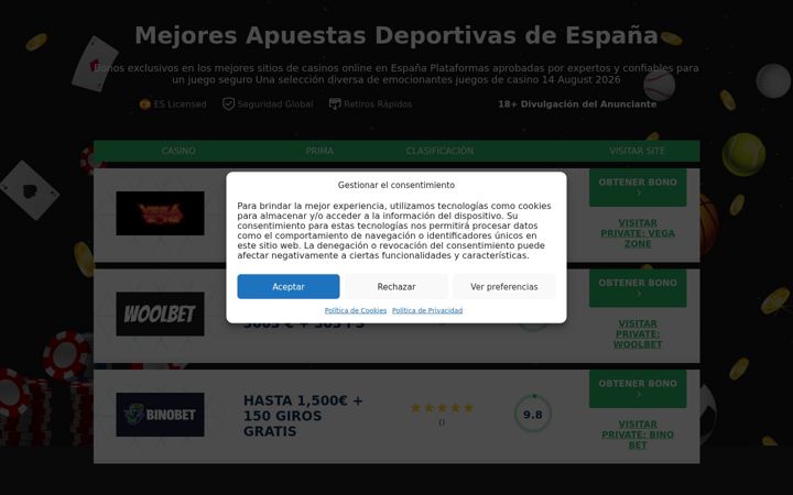 Screenshot of juegocasino365.com