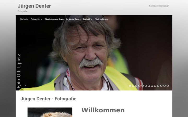Screenshot of juergen-denter.de
