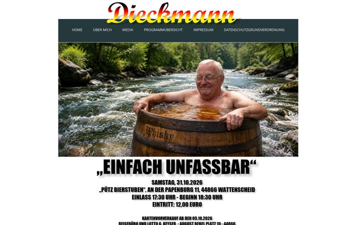 Screenshot of juergen-dieckmann.de
