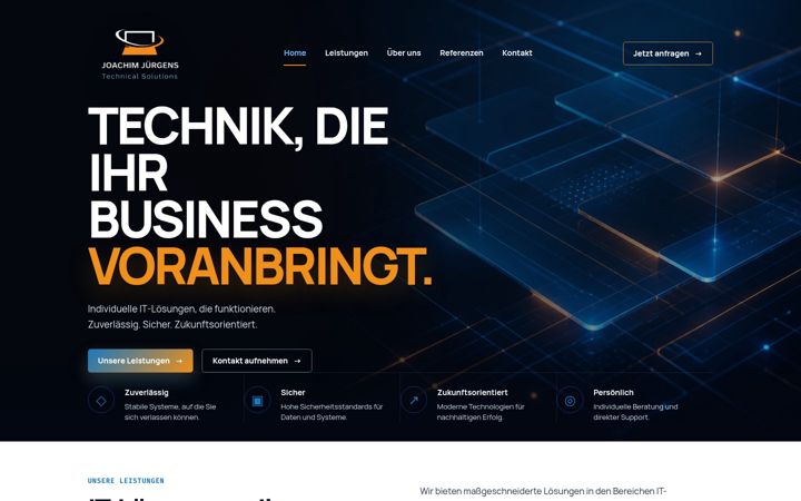 Screenshot of juergens-unna.de
