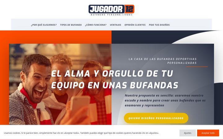Screenshot of jugador12.es