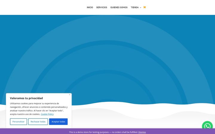 Screenshot of jugandoaprendoahablar.com