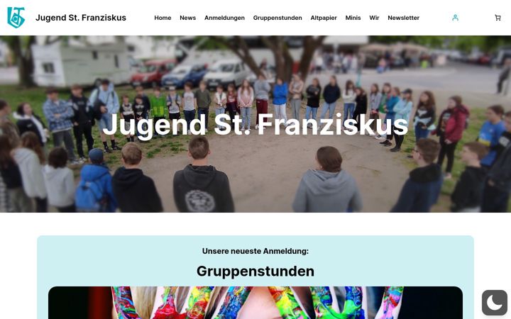 Screenshot of jugend-friskus.de