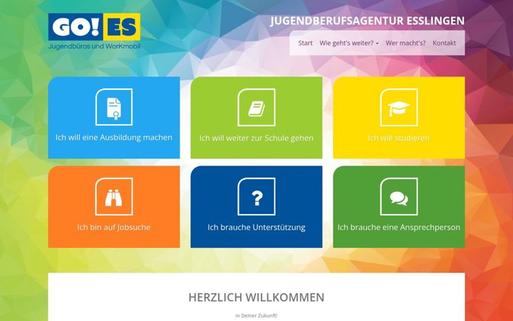 Screenshot of jugend-goes.de