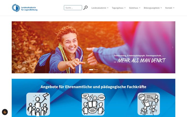 Screenshot of jugendbildung.org