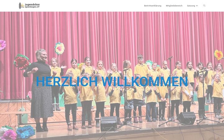Screenshot van jugendchor-spaichingen.de