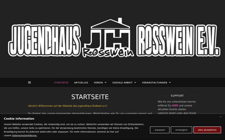 Screenshot of jugendhaus-rosswein.de