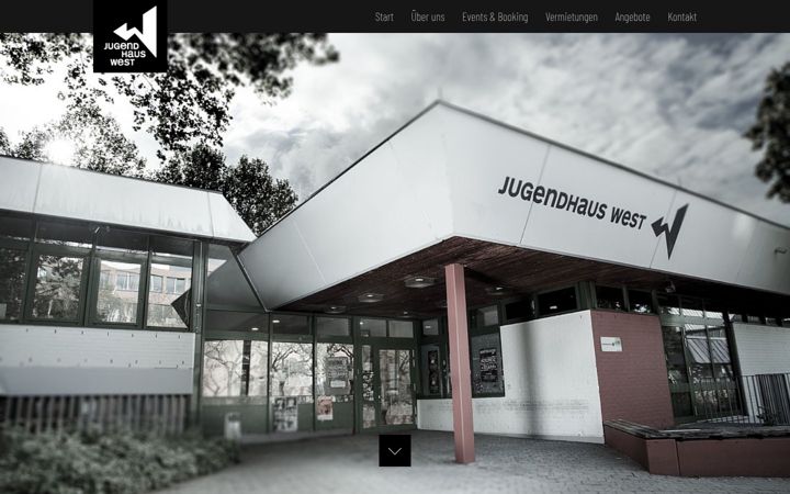 Screenshot of jugendhaus-west.de