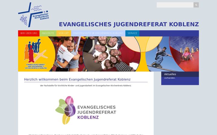 Screenshot of jugendreferat-koblenz.de