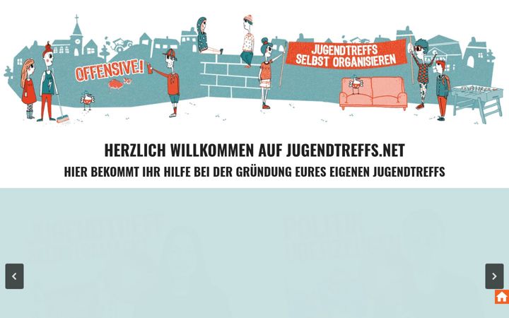 Screenshot of jugendtreffs.net