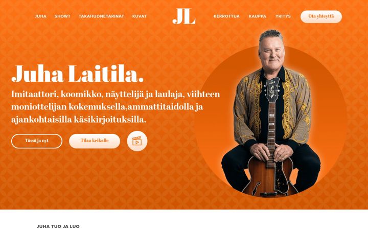 Screenshot of juhalaitila.fi