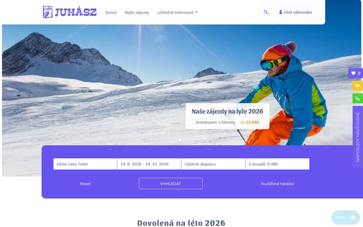 Screenshot of juhasz.cz