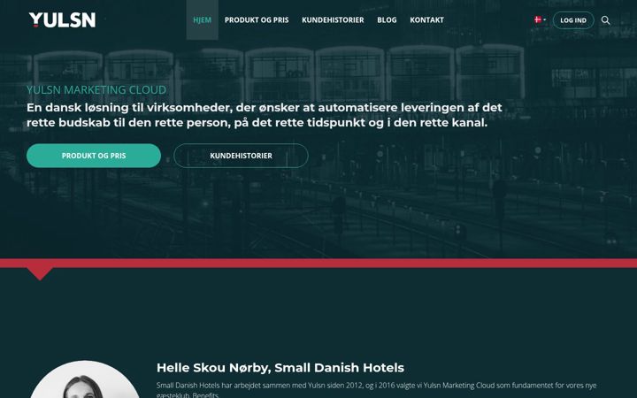 Screenshot of juhlsen.com
