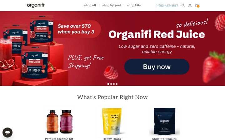 Screenshot of juicewithdrew.com