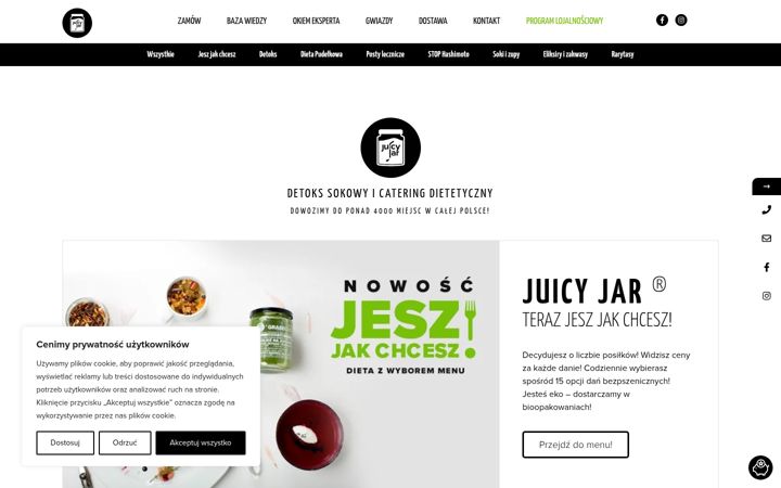 Screenshot of juicyjar.pl