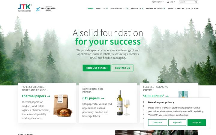 Screenshot of jujothermal.com