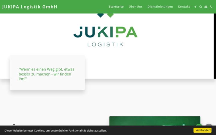 Screenshot of jukipalogistik.com