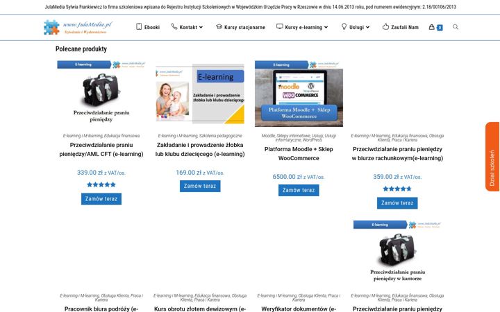 Screenshot of julamedia.pl
