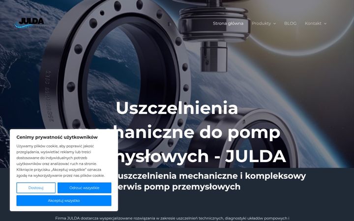 Screenshot of julda.pl