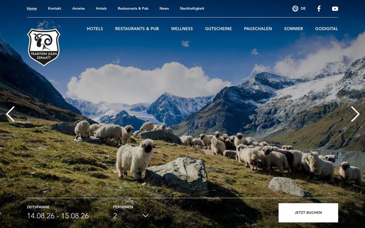 Screenshot of julen.ch