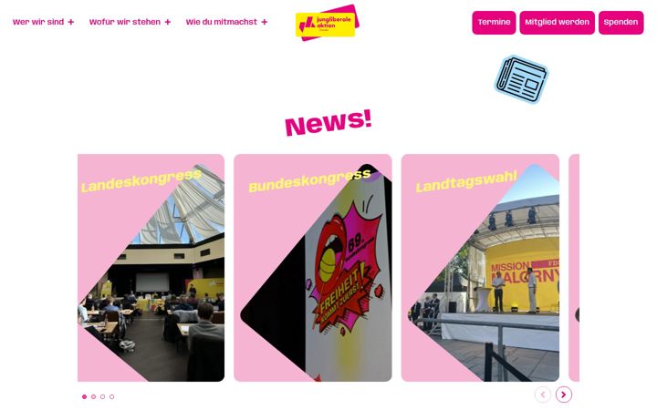 Screenshot of julia-dresden.de
