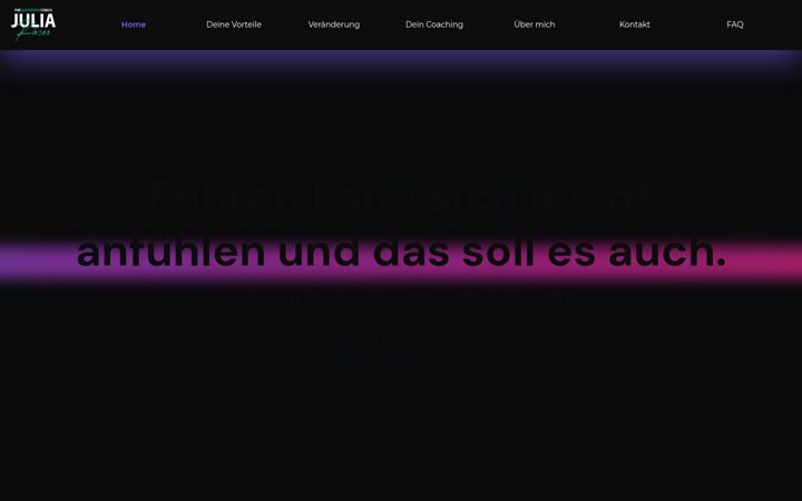 Screenshot of julia-kaeser.com