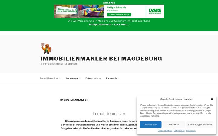 Screenshot of julia-schoenberg.de
