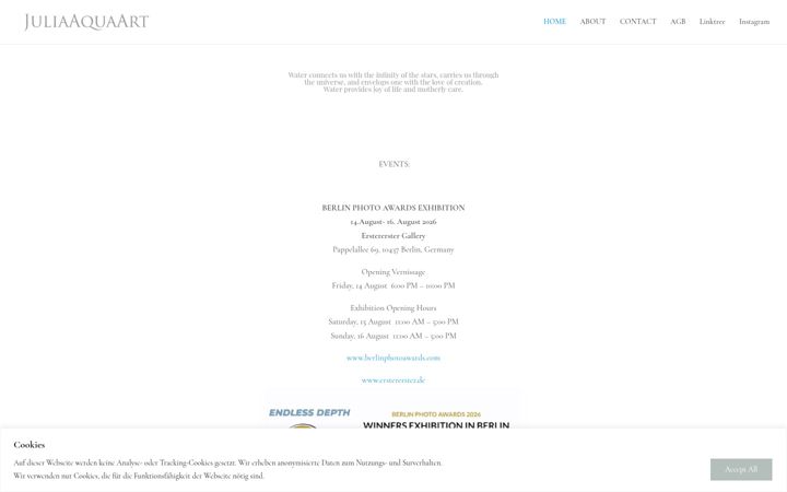 Screenshot of juliaaquaart.com