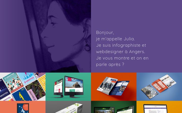 Screenshot of julialeveque.fr