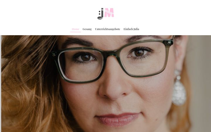 Screenshot of juliameissner.de