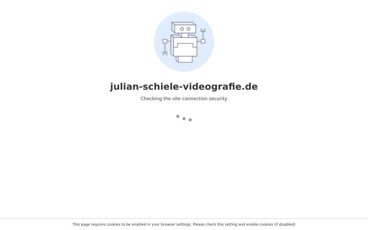 Screenshot of julian-schiele-videografie.de
