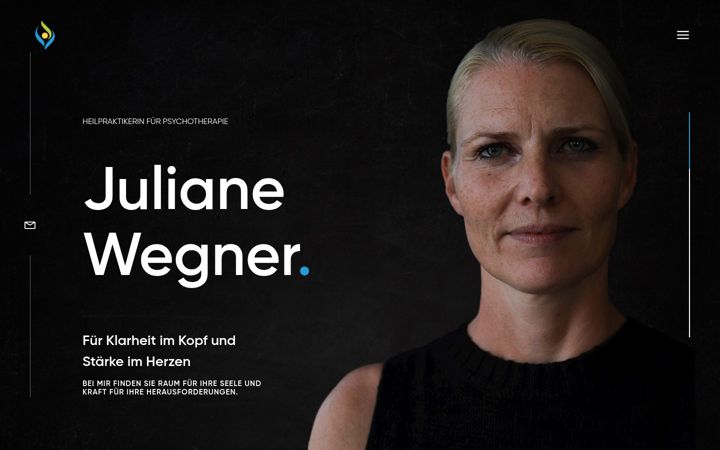 Screenshot of juliane-wegner.de