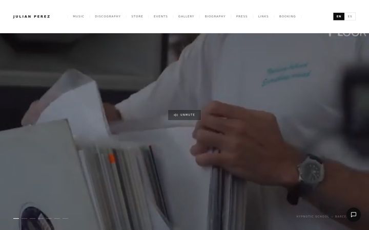 Screenshot of julianperez.com