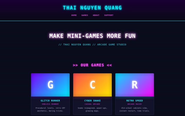 Screenshot of julianrobertsen.com