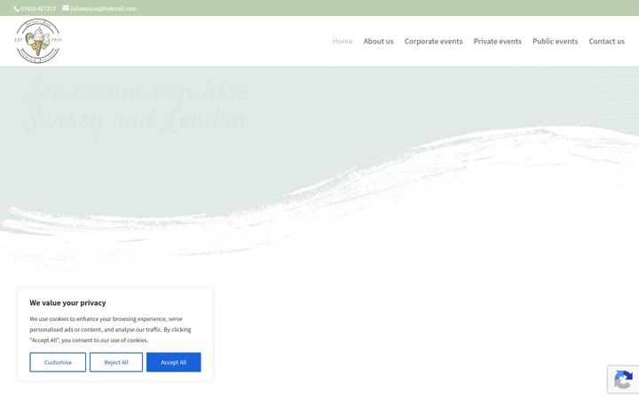 Screenshot of juliansices.co.uk